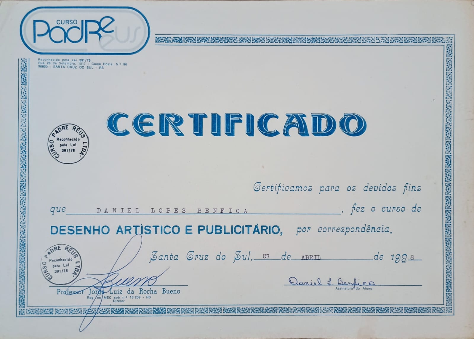 Certificado