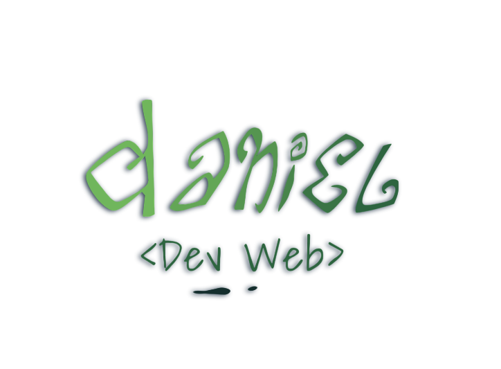 Imagem de uma logo com o nome Daniel